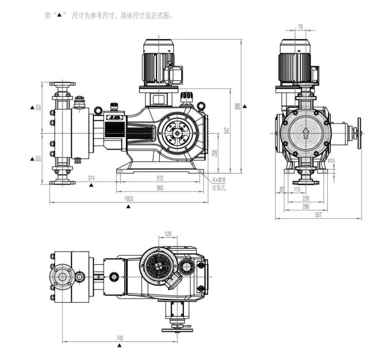 Multiple Repurchase Spot Supply Hot Selle Diaphragm Metering Pump with Good Service