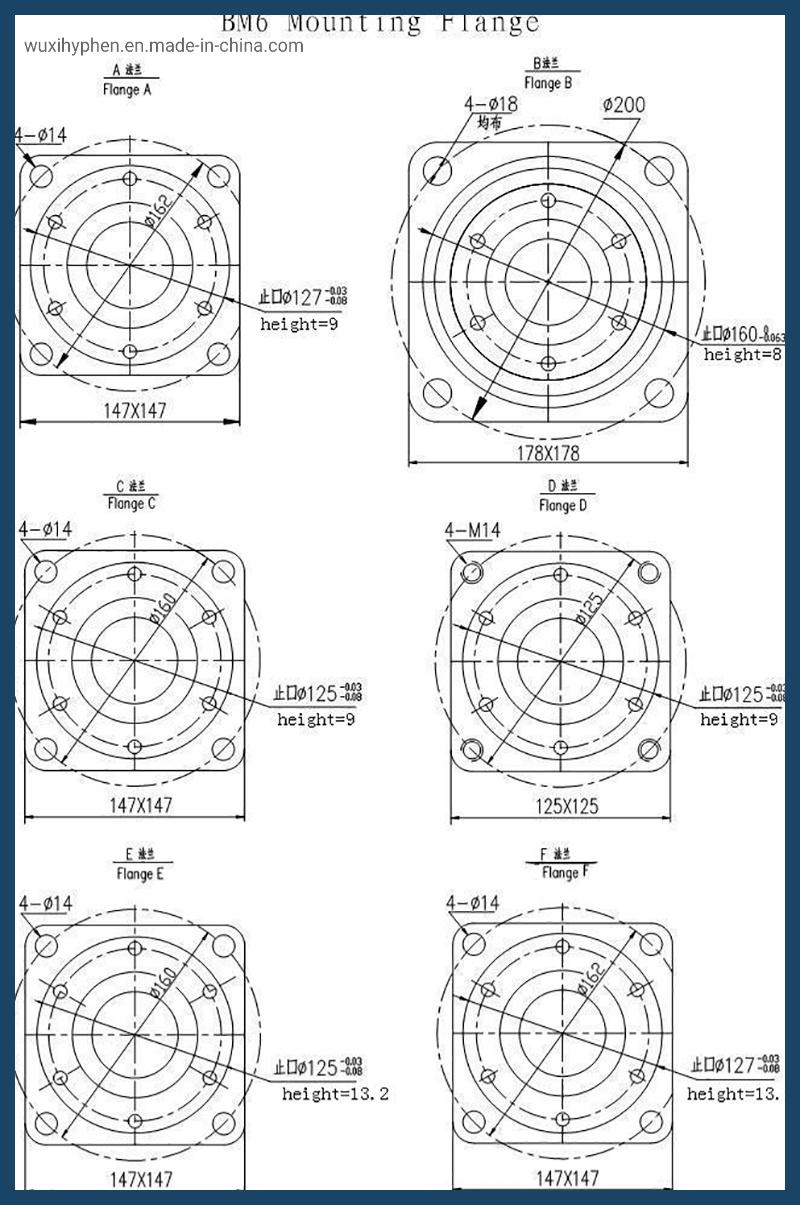 Hydraulic Orbit Motor Large Displacement 800 (CC) 6000 (6K)