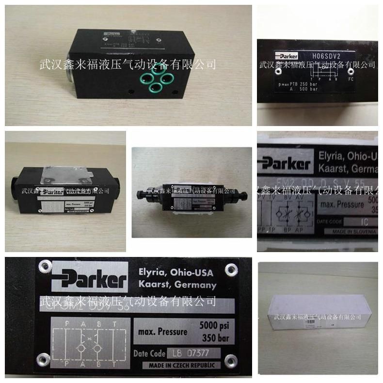 Parker SSR Series Shuttle Control Hydraulic Valve