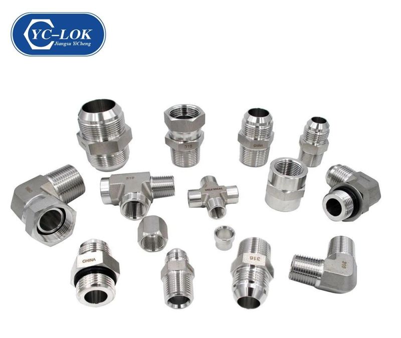 Yc-Lok Bulkhead Union Equal Jic Straight Tube Fittings