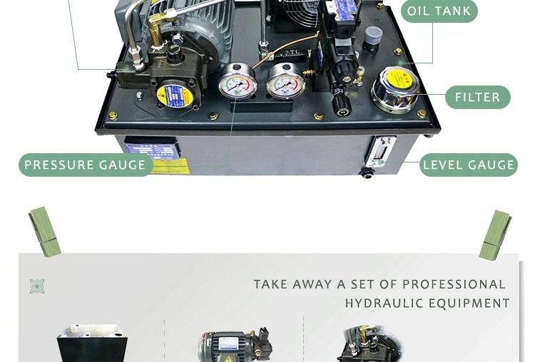 Hydraulic System for Agricultural Machinery Hydraulic Power Pack