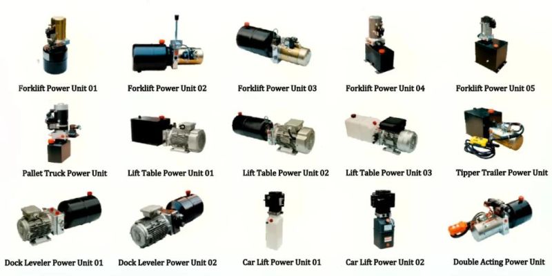 Customize Mini Electric Hydraulic Power Unit Pack For Pump Truck Tail Gate Car Lift Tipper Trailer