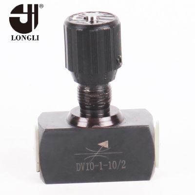 DV/Drv10 Hydraulic Rexroth Ball Type Flow Control Throttle Check Valve