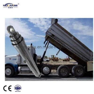 Heavy Duty Long Stroke Multi Stage Single Acting Hydraulic RAM Cylinders for Dump Truck Trailer