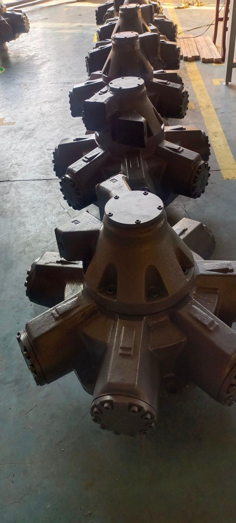 Staffa Radial Piston Hydraulic Motor Good Price for Malaysia Customer Injection Mold Machine.