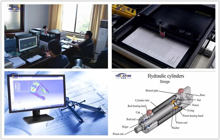 Custom-Made High Tonnage Two-Way Hydraulic Tail Lifts Cylinder for Trucks