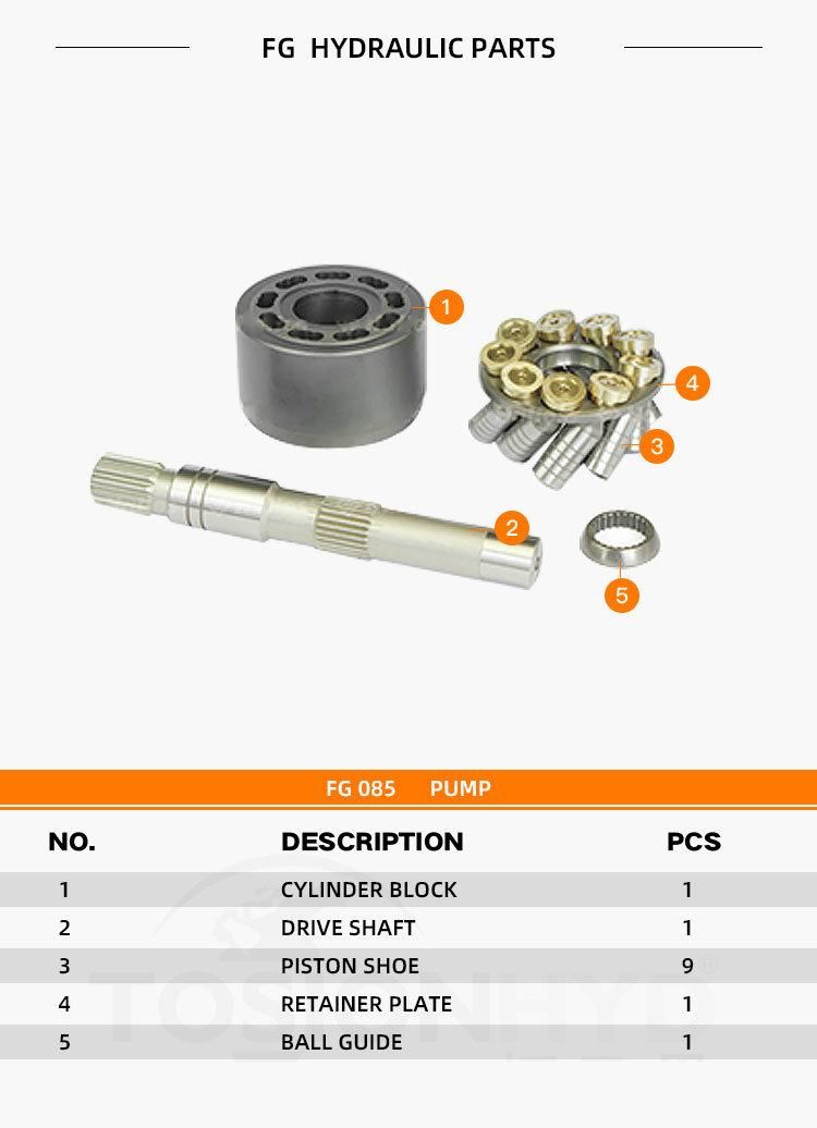 Fg085 Fg 085 Hydraulic Pump Spare Parts