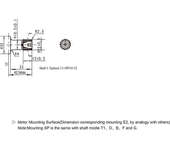 Hydraulic Drive Motor Oms BMS 250 Replace Eaton