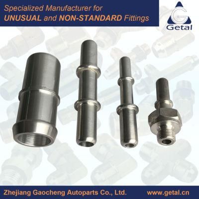 Yuhuan Manufacturer Aluminium Hydraulic Fittings Pipe Fittings Hose Fittings