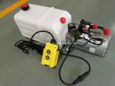 12V 24V DC Dump Trailer Hydraulic Power Pack