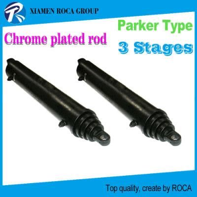 SD 63cc-11-73 Parker Type Double Acting Telescopic Hydraulic Cylinder for Truck and Trailer