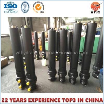 High Quality Dump Trailer Hydraulic Cylinder with Ts16949 on Best Sale