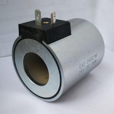 Zhonglian Pump Car Solenoid Valve Coil Cae-24DC/10 24VDC 28DC/10 28V Iron Caze-12