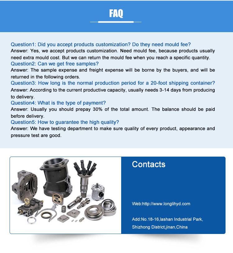 High Quality 4we6 Solenoid Directional Control Valves