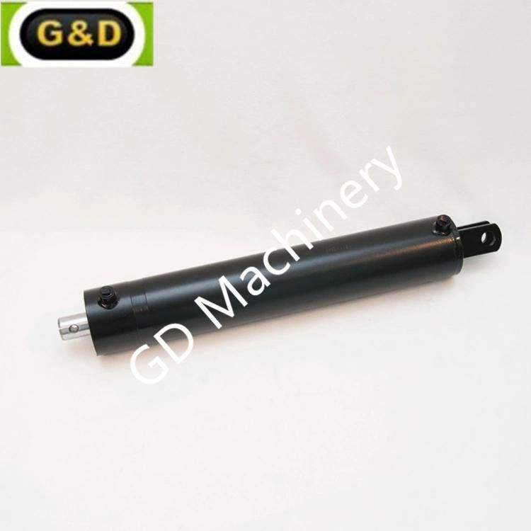 Ductile Iron End Mounts Single Acting 1.5 Bore X 6 Stroke Snowplow Hydraulic Cylinder