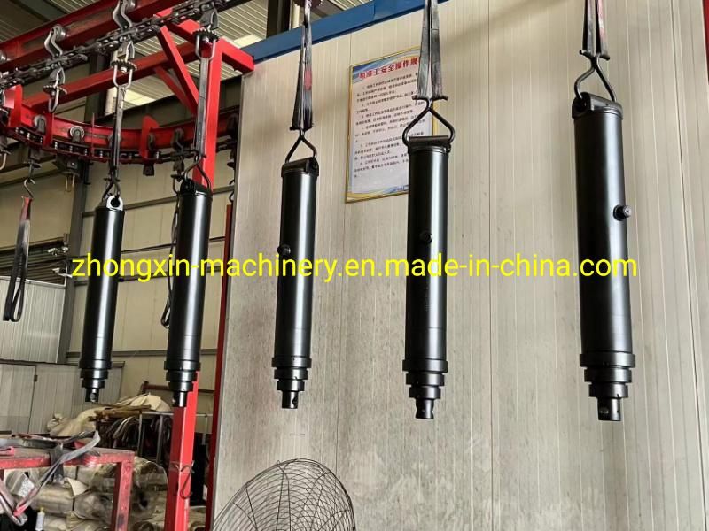 Single Acting Parker Type Telescopic Hydraulic Cylinder for Dump Truck Trailer