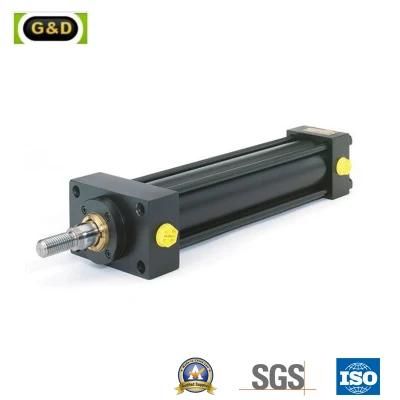 Parker Type Heavy Duty Tie Rod Hydraulic Cylinder with Flange Mountings