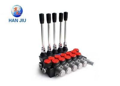 5 Spool 40 Liters Monoblock Directional Control Valve