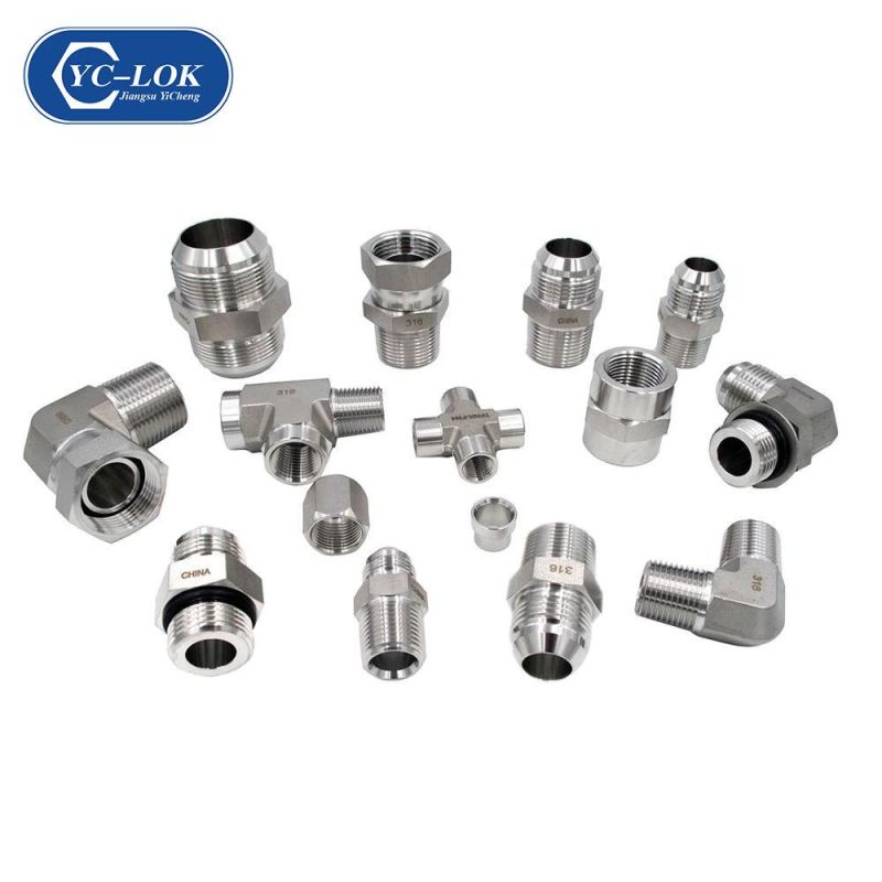 Yc-Lok Hydraulic Adapters Union Tee Tube Fittings