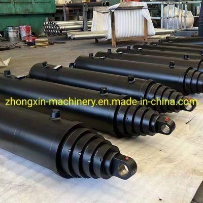 Parker Type Sat Telescopic Hydraulic Cylinder for Dump Truck