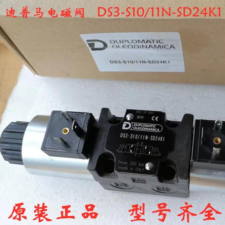 Duplomatic Solenoid Valve Ds3-S10/11n-D24K1 10n Rk S2 S3 S1 Diploma