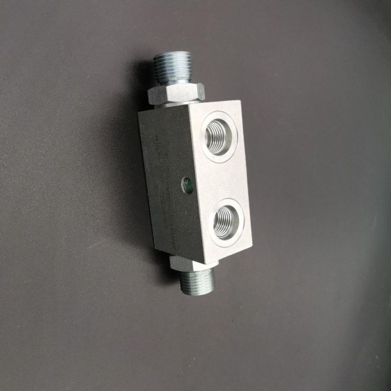 Aluminum Manifold Valve Block with Pilot Operated Check Valve