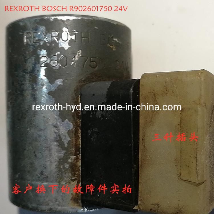 Rexroth Coil Solenoid Valve Coil Hydraulic Valve Coil R902601750 24V Bhy-E 2601750 Msm 923571 R902603440