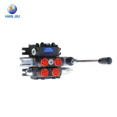 4 Ways Monoblock Hydraulic Directional Valve Dcv60