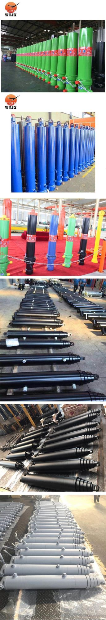 3/4/5/6/7 Stage Hot Sale Telescopic Hydraulic Cylinder for Tipper Truck