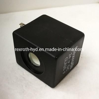 Rexroth Solenoid Valve Coil Hydraulic Valve Coil Rexroth 24VDC Class Fh 12 26 Zhonglian Rotary Rac