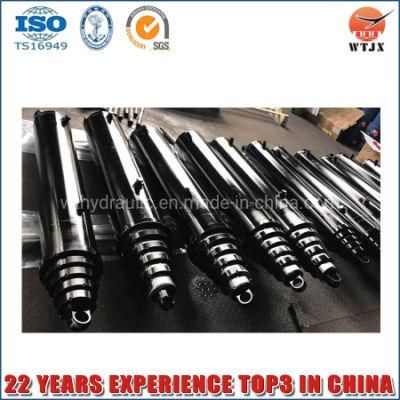 North America Type Front-End Telescopic Hydraulic Cylinder for Dump Truck/Trailer