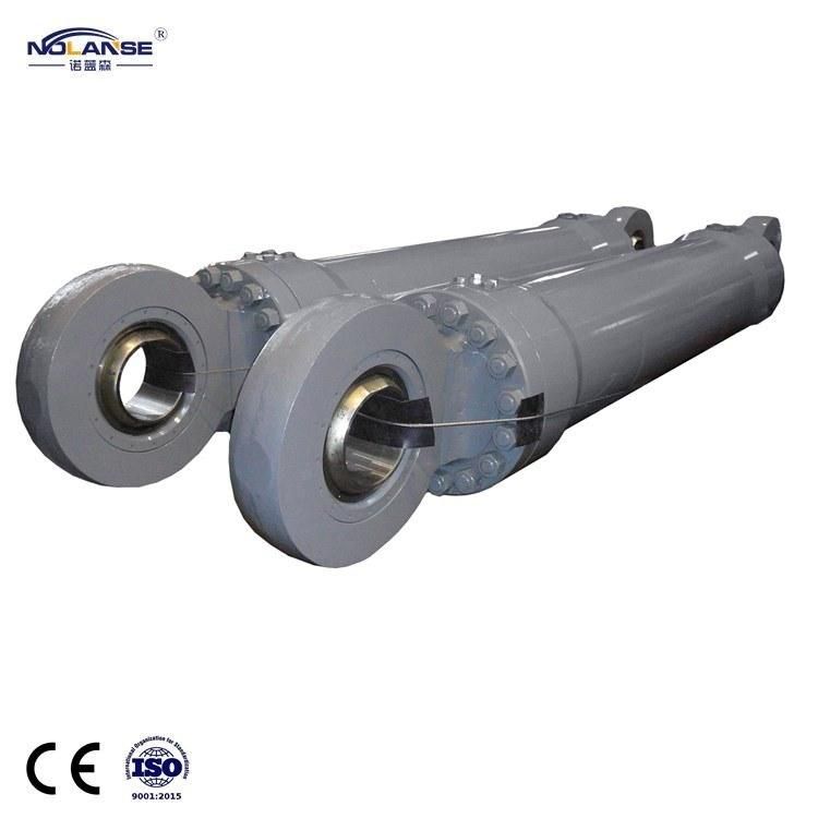 Custom Double Acting Telescopic Double Ended Multi Stage Heavy Duty Hydraulic Cylinder