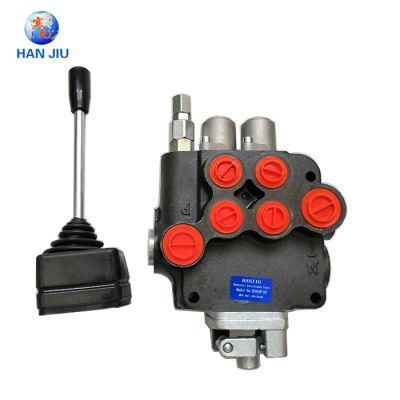 Hydraulic Valve 2 Spool Hydraulic Joystick Control Valve