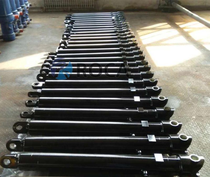 Dat63-55-124 Parker Type Double Acting Telescopic Hydraulic Cylinder