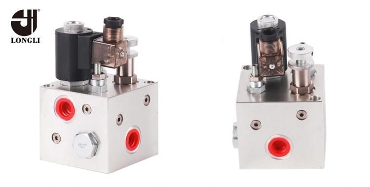 LL258 Custom Hydraulic Manifold Block with Cartridge Valve