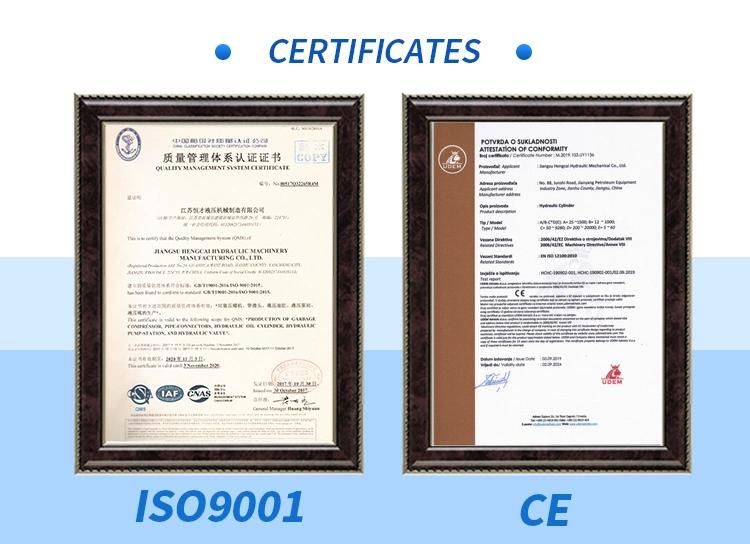 Double Acting Rotation Hydraulic Cylinder Used in Engineering