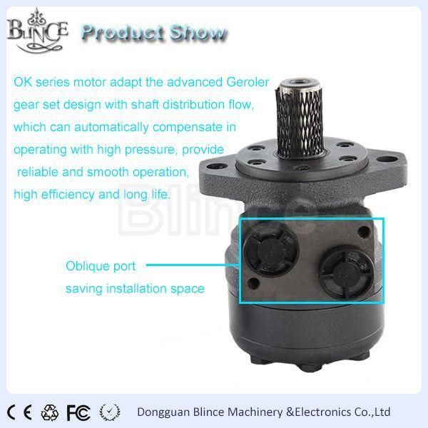 Blince Small Size Ok Series Hydraulic Motor Repalece Danfoss Size