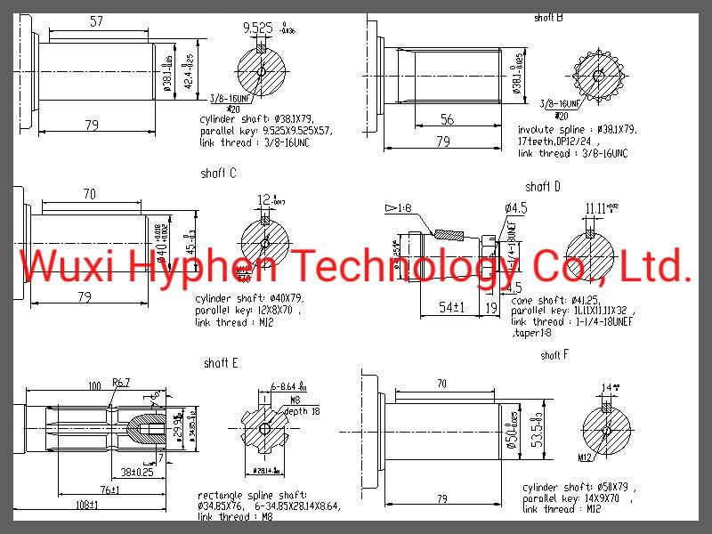 Hydraulic Motor for Construction Machinery (BM6 -600)