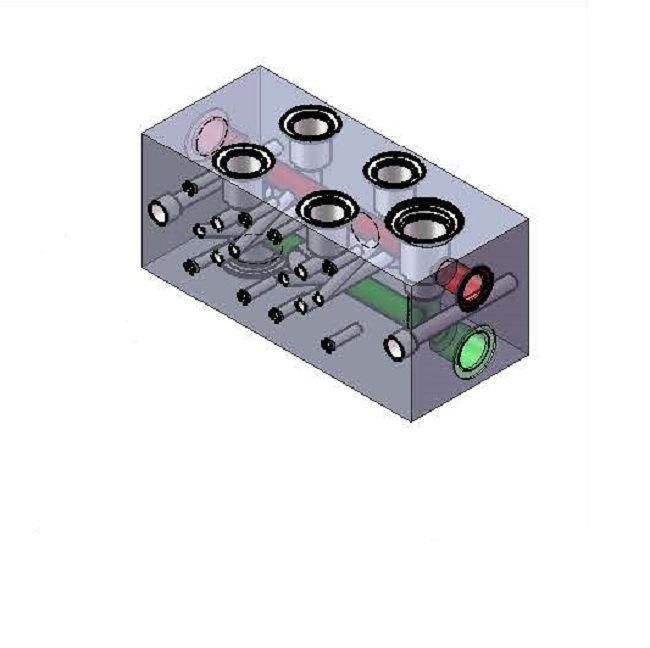 LL12-299 high pressuree manifold block system