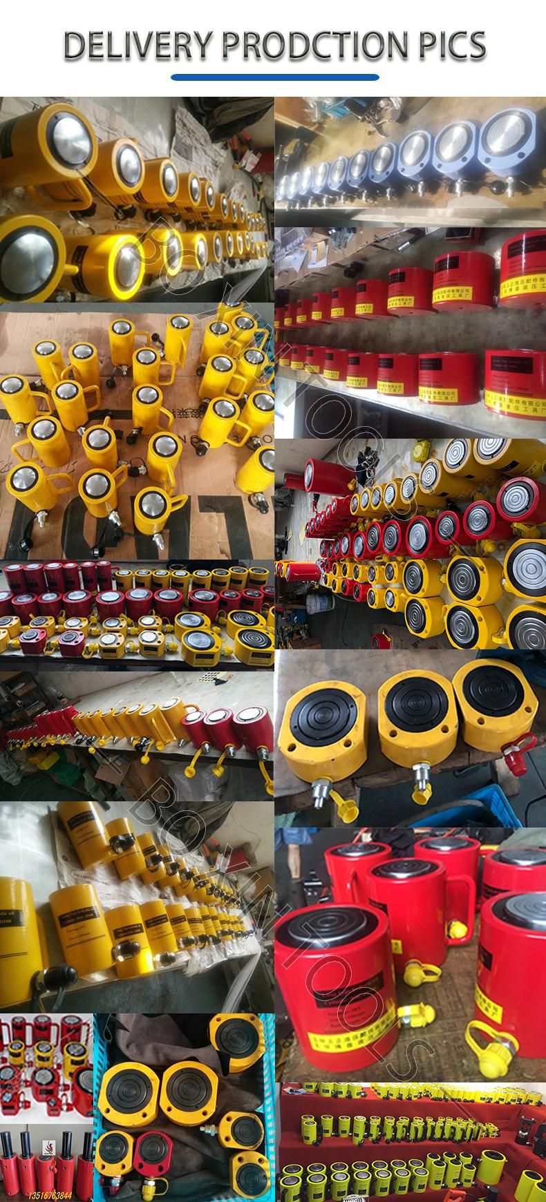 Bo Xin 20 Ton 100mm Stroke Hydraulic Hollow Plunger Cylinder