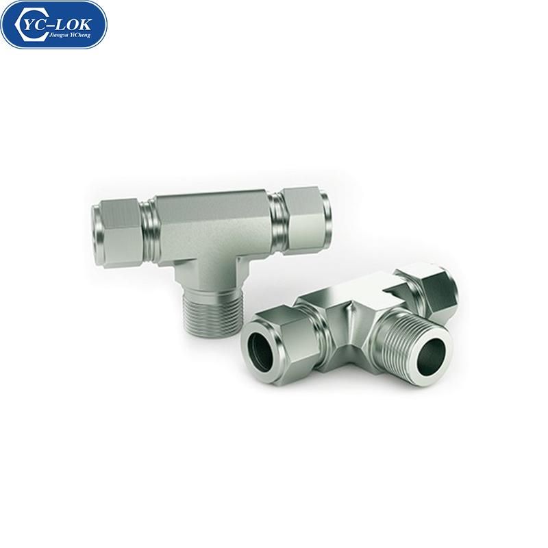 Yc-Mbt Stainless Steel Male Branch Tee Hydraulic Tube Fittings