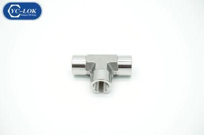 Jic Female Tee Tube Fittings