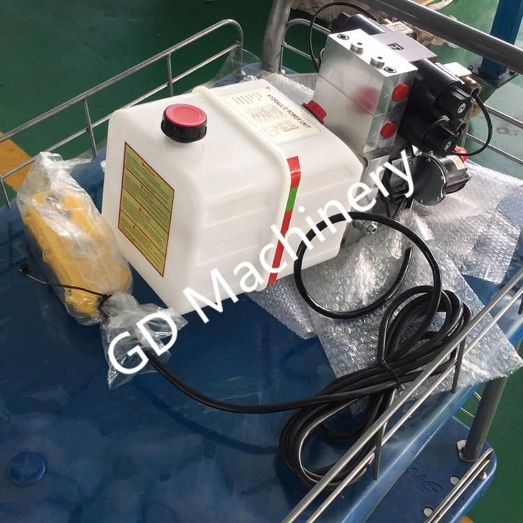 Hydraulic Power Pack Plastic Tank with Cable Control Switch OEM Hydraulic Power Unit