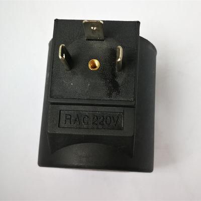 Black Acb220V Coil Hydraulic Solenoid AC 220V Rac 110 Kg