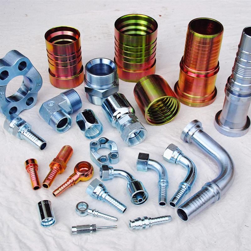 Carbon Steel Bsp Jic NPT Standard Hydraulic Pipe Fittings