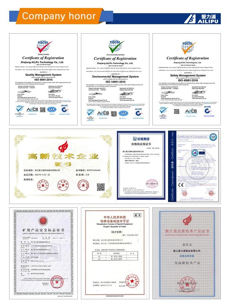 Spot Supply Industry Leading Hydraulic Dosing Multiple Repurchase Metering Pump with Factory Price