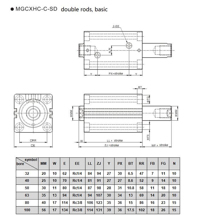 Jufan Inductive Compact Cylinder -Mgcxhc