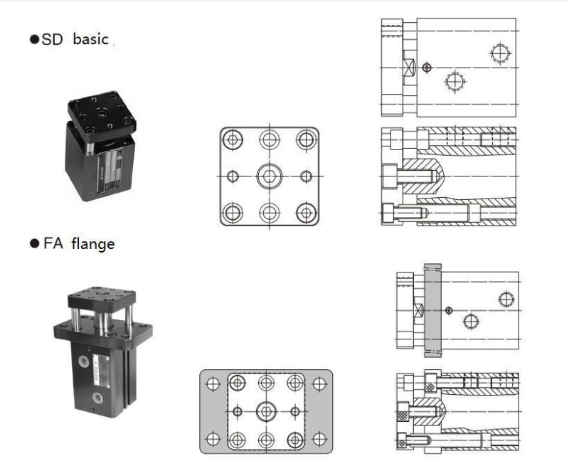 Jufan Non-Rotating Compact Cylinder - Nrcxhc-50