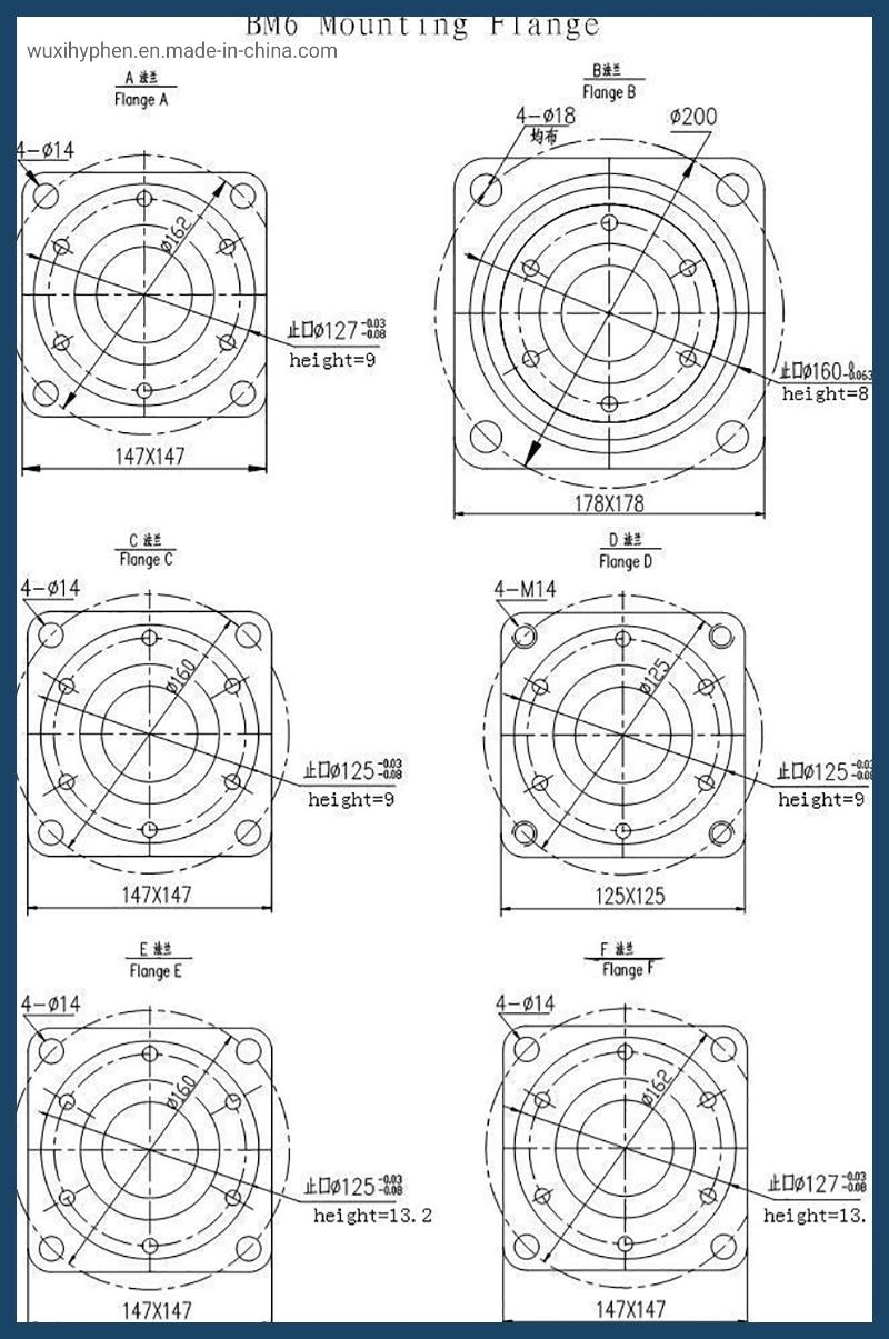 Orbital Hydraulic Motor for Construction Machinery (BM6-395)