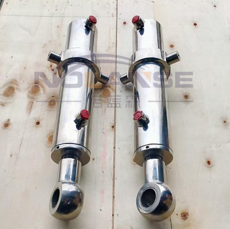 Customize Telescopic Hydraulic Cylinder for Elevator Mining Machine Industrial Machine Crane Dump Truck Tractor